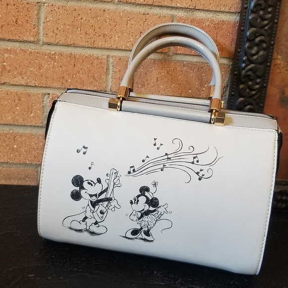 HOST PICK!!  Mouse and Music Hand Painted purse - Picture 2 of 8